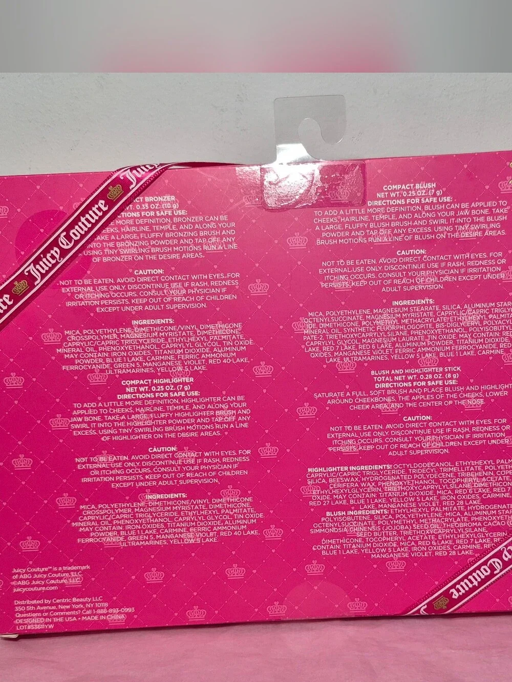 Juicy Couture Women Makeup Set - Pink